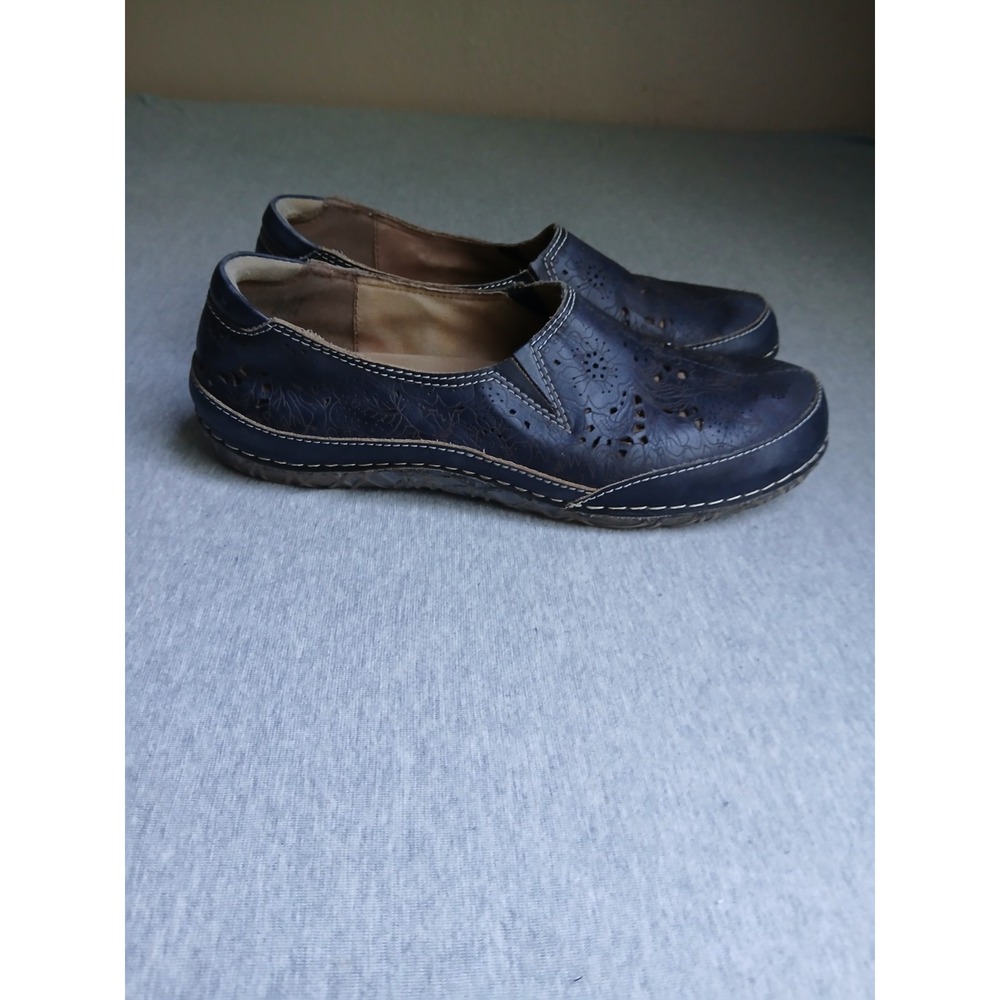 L Artiste Shoes 41 / Us 10.5 Slip On Loafer Comfort Leather Bohemian Casual